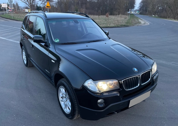 BMW X3 cena 34900 przebieg: 231000, rok produkcji 2008 z Nidzica małe 436